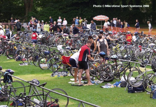 Busy Bike Area